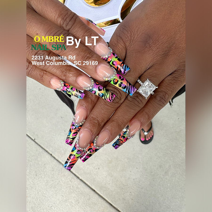 Ombré Nail Spa West Columbia Sc nail photo 1